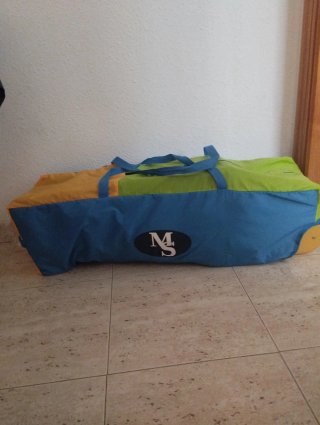 Cuna de viaje plegable