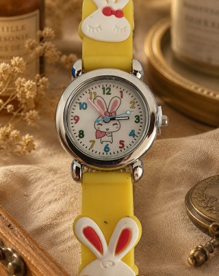 Lote 4 relojes infantiles conejo