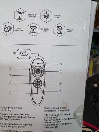 Drone aereo telecomandato FLAME