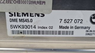 CENTRALITA MOTOR UCE BMW BMW SERIE 5 BERLINA (E60) 2003-2010