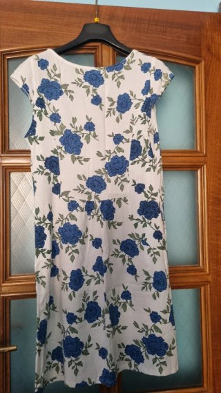 Vestito leggero cotone fantasia floreale tg. L
