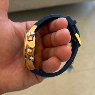 Reloj Tommy Hilfiger Decker Dorado/Azul