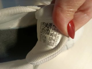 Scarpe ginnastica Adidas bambina bianche