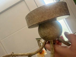 2 Lámparas de techo floral binissalem