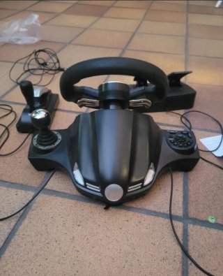 Volante Speedracer Ultimat3 RF PS3/PC Inalámbrico