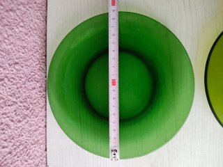 Lote vajilla Duralex vintage verde