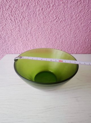 Lote vajilla Duralex vintage verde