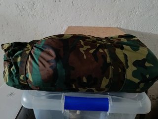 Tienda de campaña camuflaje