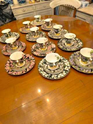 Royal Albert 12 Tazas Provincial Flowers