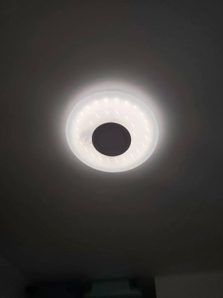 Plafón LED colores