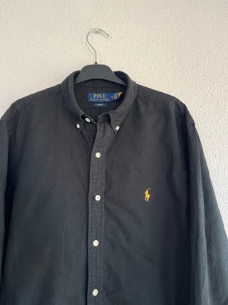 Camisa Polo Ralph Lauren Negra Talla M