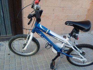 Bicicleta infantil JL-WENTI azul