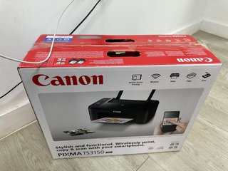Impresora Canon PIXMA TS3150 con cartuchos tinta