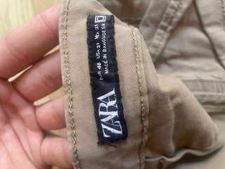 Cargo beige zara