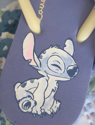 Chanclas Stitch Moradas Talla 38