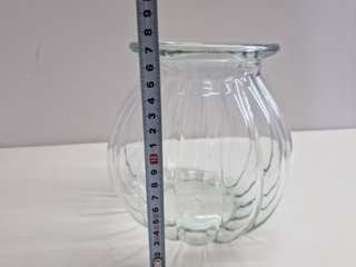 vaso porta caramelle capsule in vetro