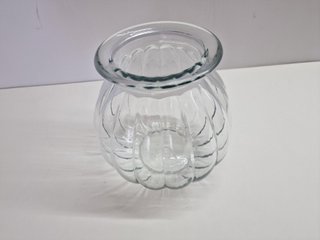 vaso porta caramelle capsule in vetro