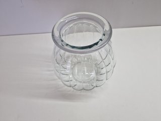 vaso porta caramelle capsule in vetro