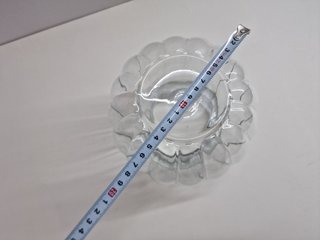 vaso porta caramelle capsule in vetro
