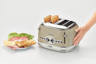 Ariete tostador 4 ranuras acero inoxidable
