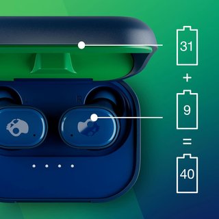 Skullcandy auriculares inalámbricos 40h autonomía