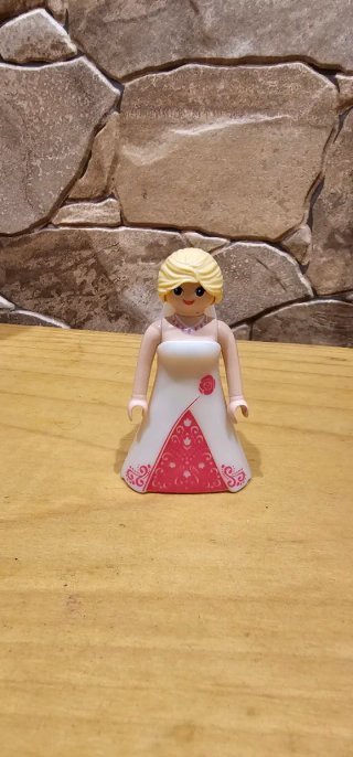 Playmobil Novia Vestido Blanco