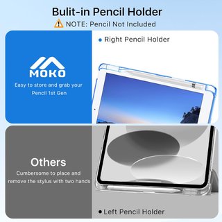 MoKo funda ligera con soporte portalápices