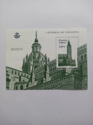 Sello España Correos Catedral Tarazona