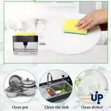 Dispenser Sapone Liquido Cucina Trasparente