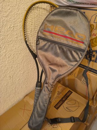 Raqueta de tenis Head con funda