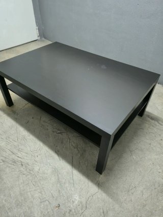 Mesa de centro Ikea negra