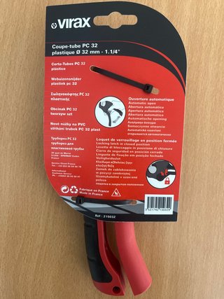 Cortatubos Virax PC 32 Plástico