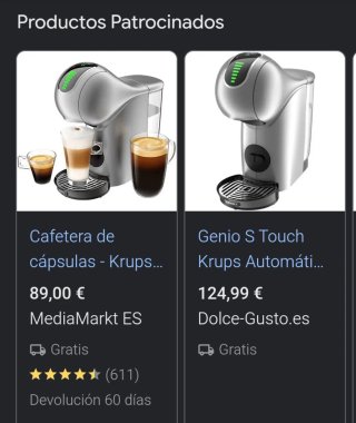 Cafetera Nescafé Dolce Gusto Genio S Touch