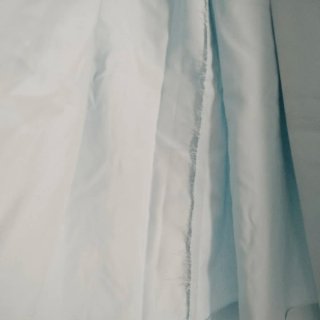 Bata y camisón con encaje blanco, hecho a mano