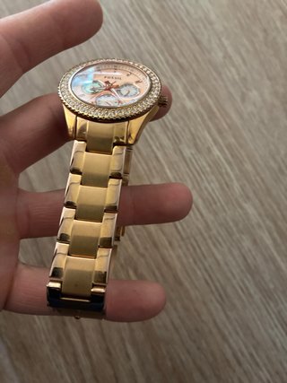 Reloj Fossil Mujer Dorado y Rosa