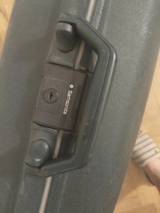 Maleta Rígida Samsonite Grande Gris