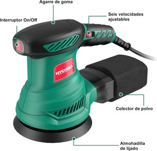 HYCHIKA Lijadora Orbital 300W 6 velocidades