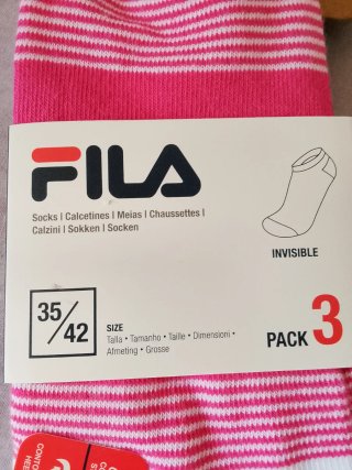 Calcetines Fila Mujer Talla 35-42 Pack 3