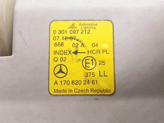 FARO DERECHO MERCEDES MERCEDES CLASE SLK (W170) ROADSTER 1996-2004
