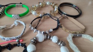 Lote 20 braccialetti per bambine/ragazze