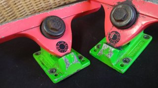 Ejes Longboard Caliber II 180mm + Tornillos