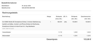 DJI Osmo Mobile SE Gimbal
