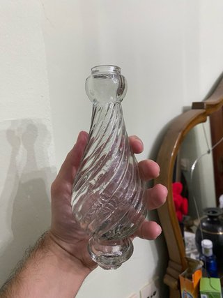 Florón Espiral de cristal decorativo