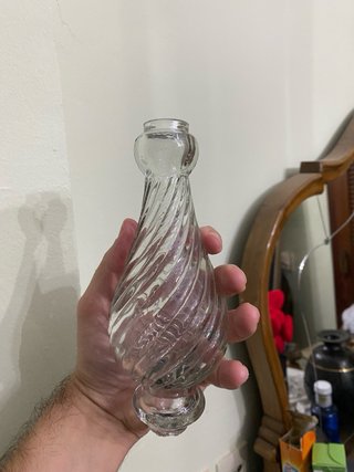 Florón Espiral de cristal decorativo