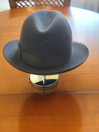 Sombrero BORSALINO Fedora gris 56 made in Italy