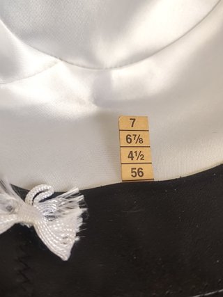 Sombrero BORSALINO Fedora gris 56 made in Italy