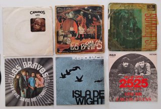 Lote Vinilos Pequeños (7") Pop Rock Internacional