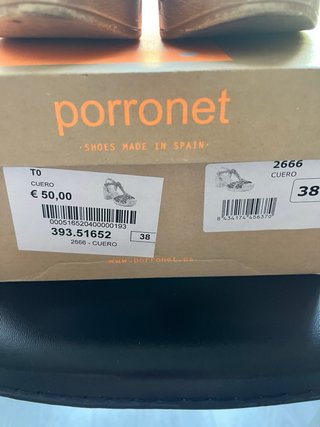 Sandalias Porronet Marrones