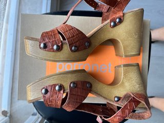 Sandalias Porronet Marrones