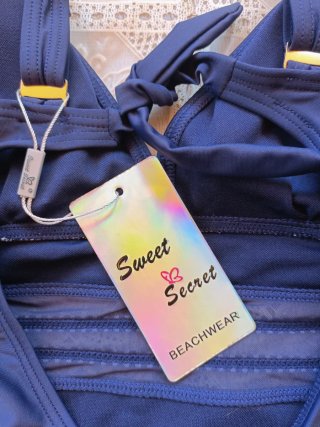 BAÑADOR SWEET SECRET, ESTILO VINTAGE, NUEVO, T. L